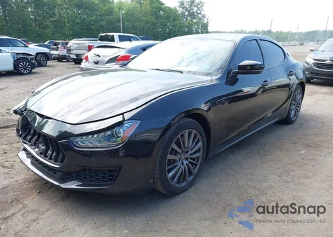 2018 Maserati Ghibli S Q4 из США, поврежденный, VIN ZAM57YTAXJ1286287